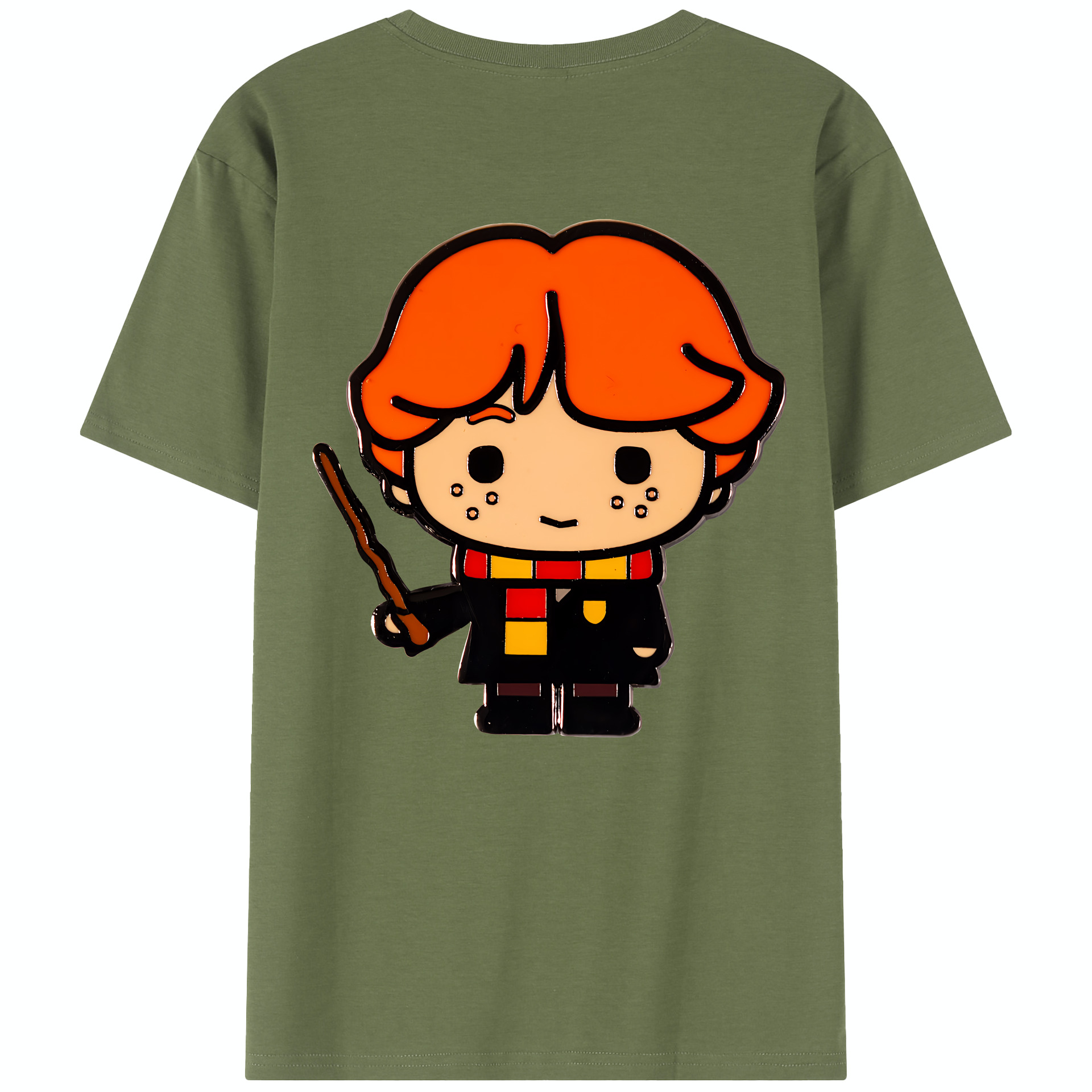 （画像用） Harry Potter ハリー・ポッターシリーズ 綿100％半袖Tシャツ（背面プリント）